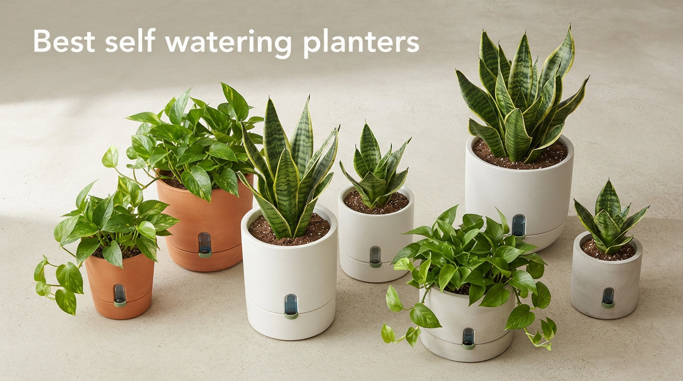 Best self watering planters