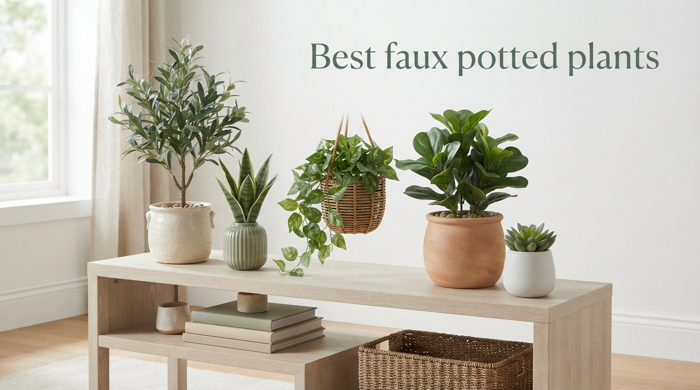 Best faux potted plants