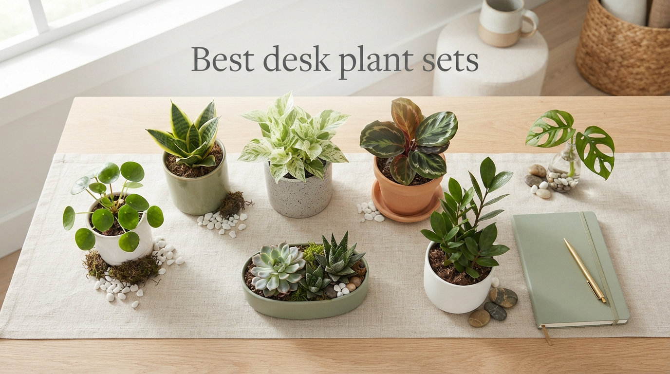 Best desk plant sets