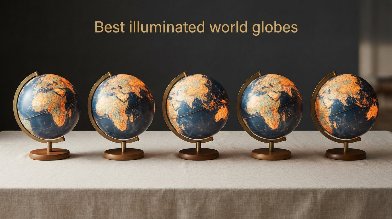 Best illuminated world globes