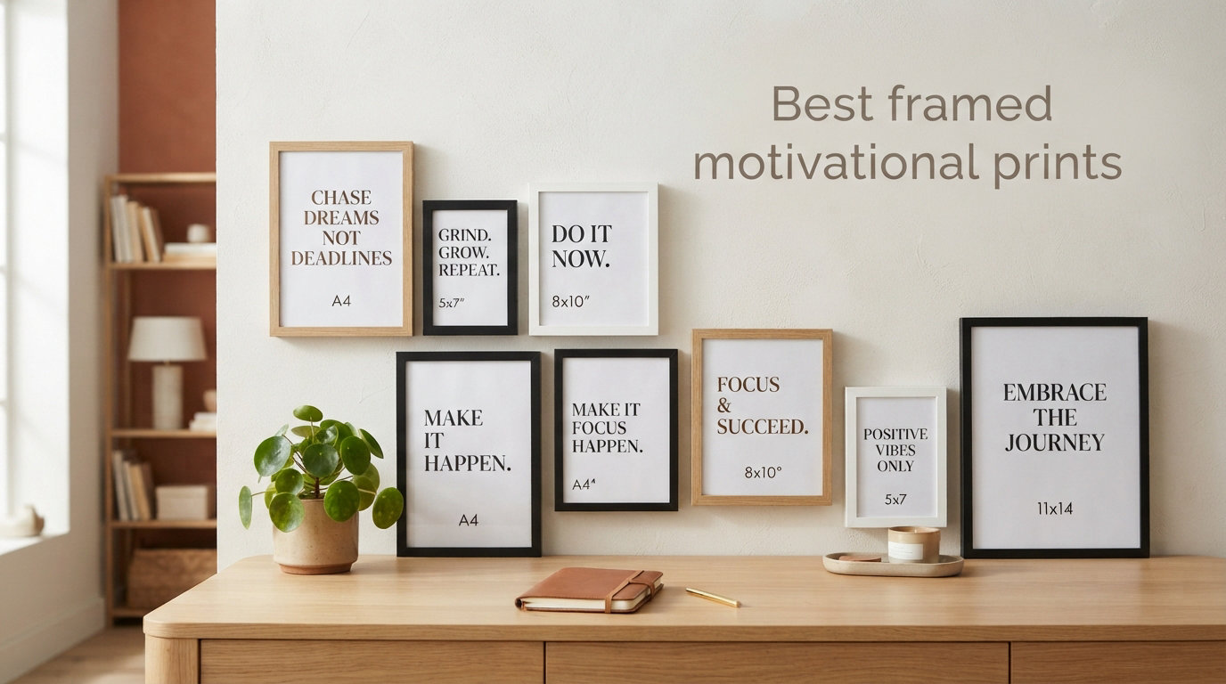 Best framed motivational prints