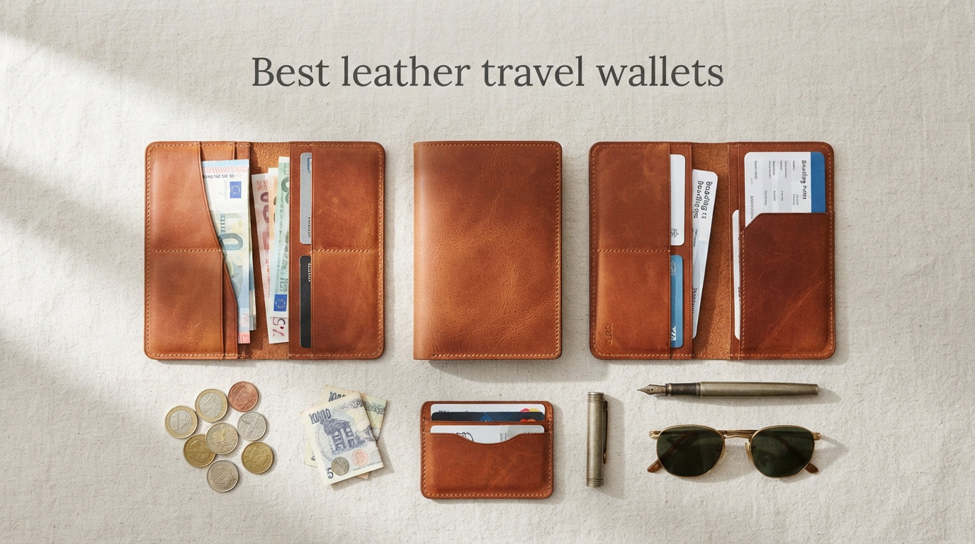 Best leather travel wallets