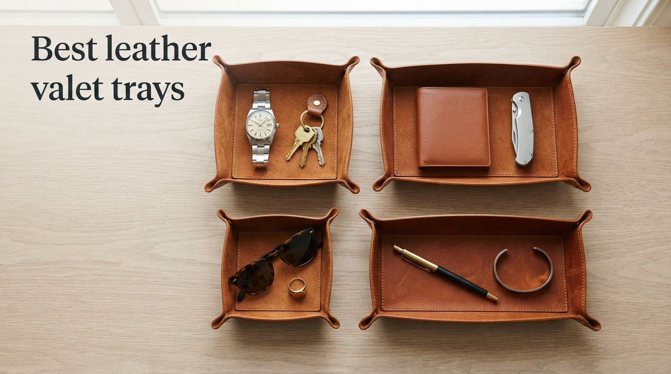 Best leather valet trays