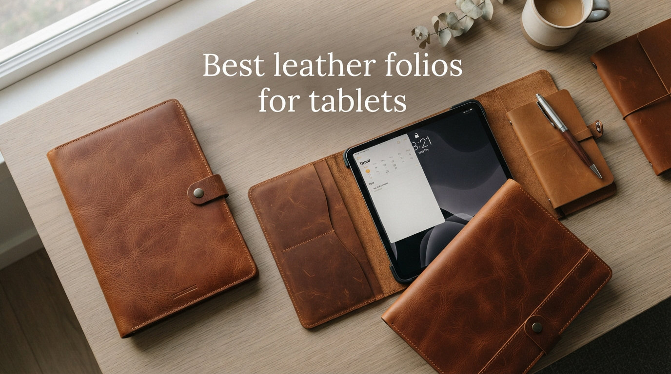 Best leather folios for tablets