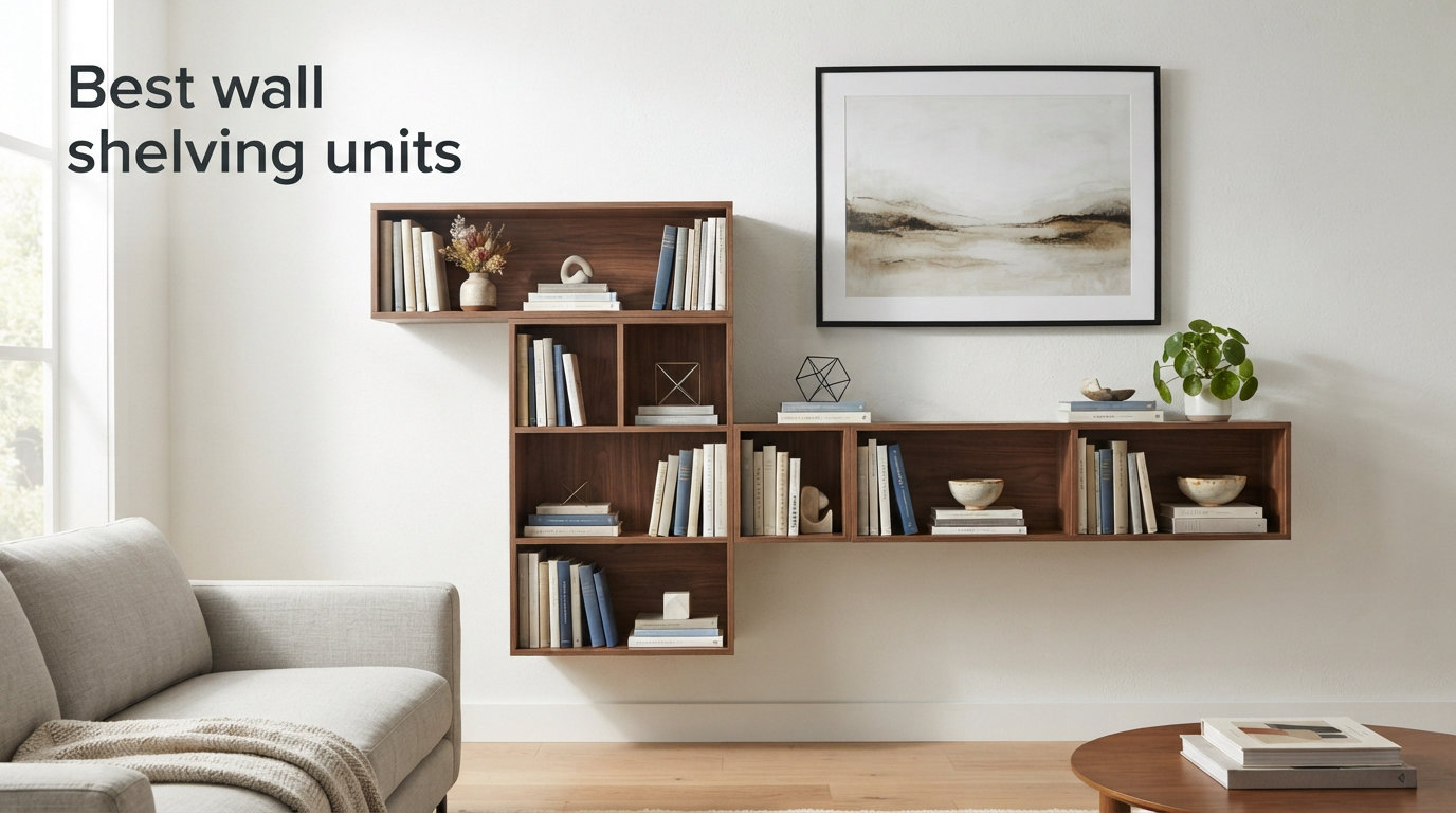 Best wall shelving units