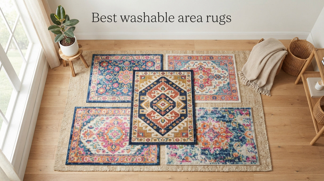 Best washable area rugs