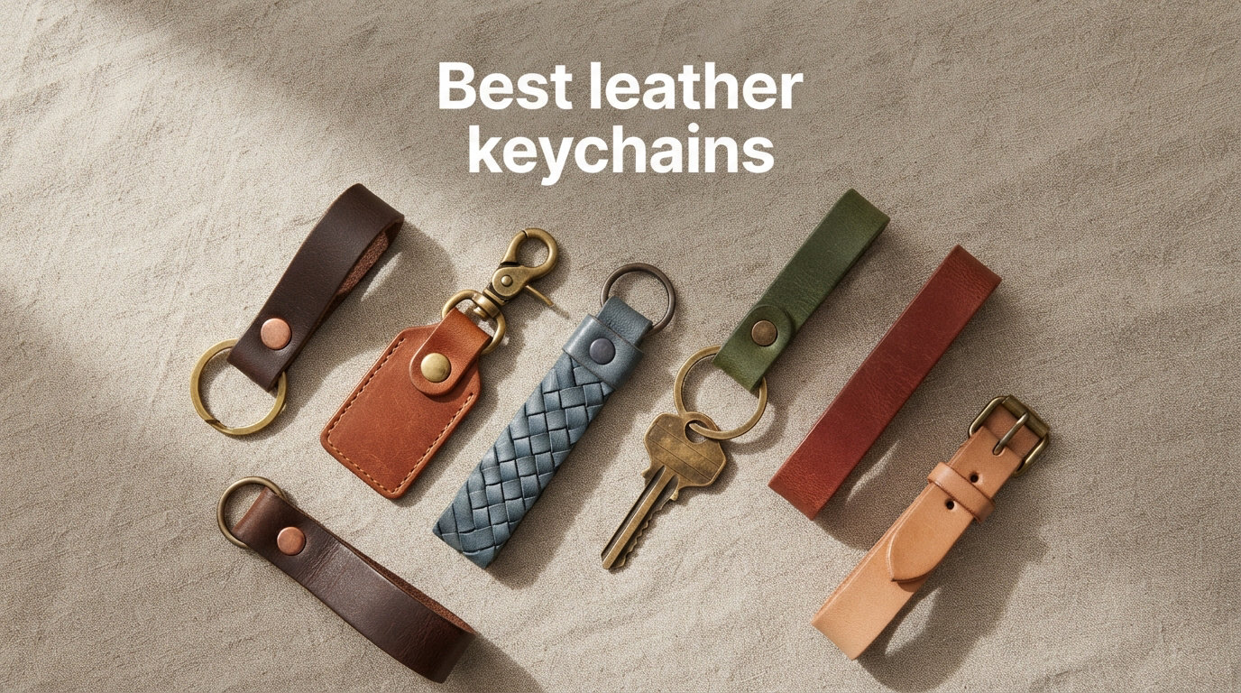 Best leather keychains