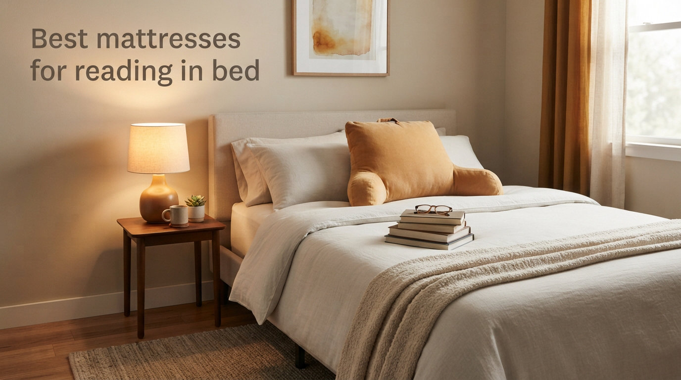 Best mattresses for reading in bed