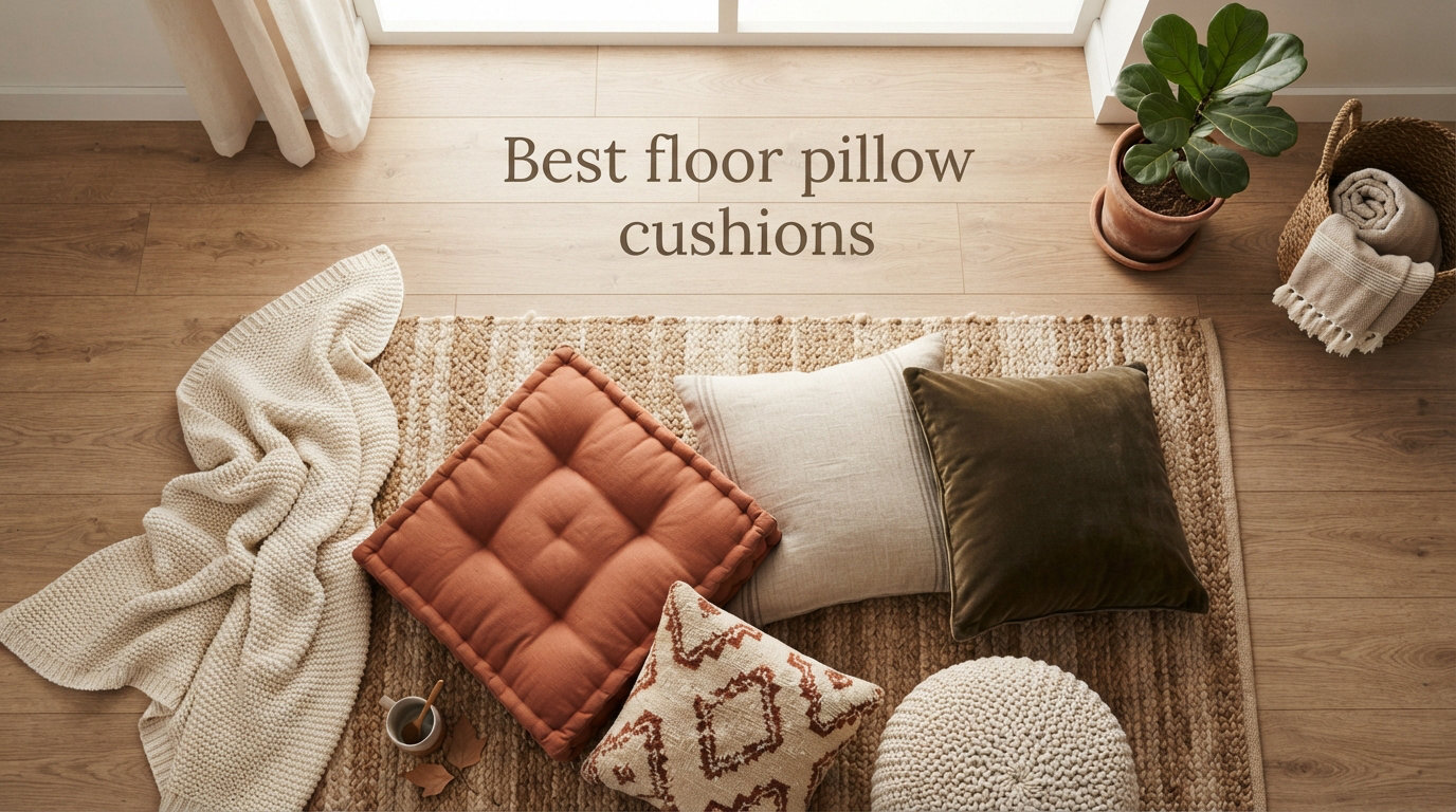 Best floor pillow cushions