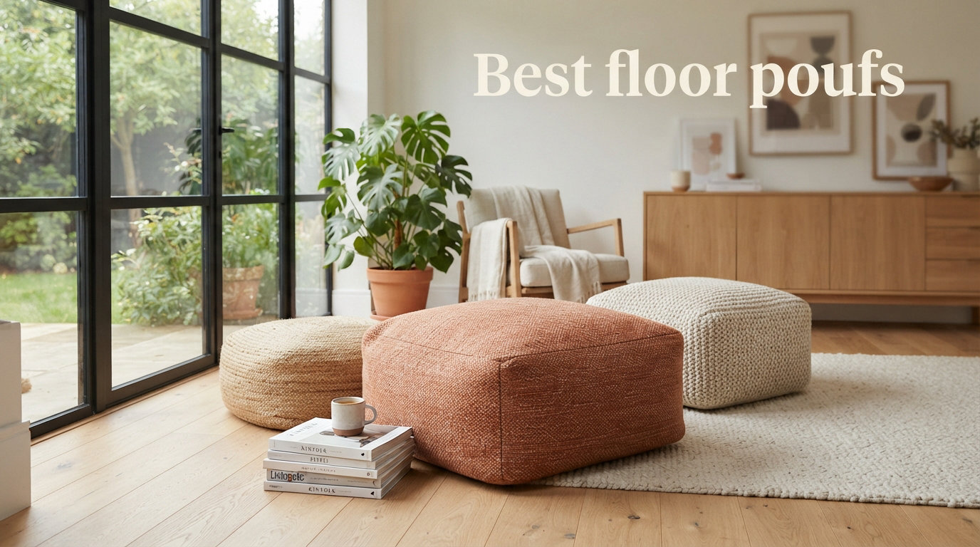 Best floor poufs