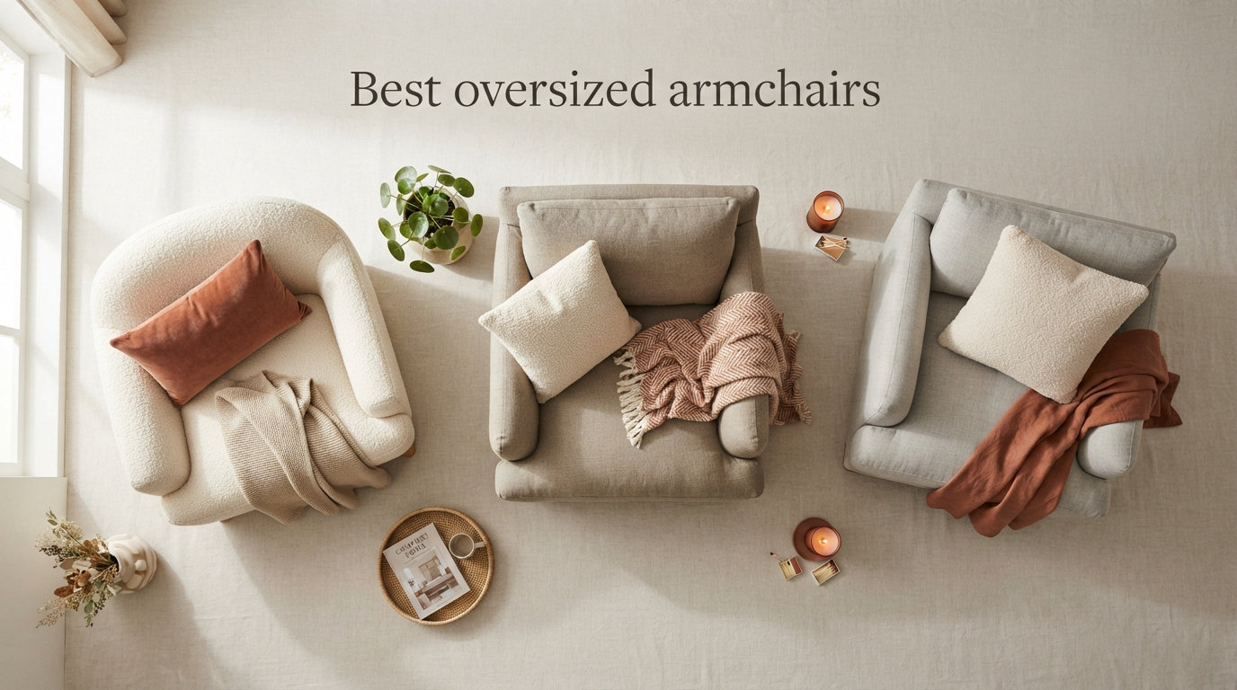 Best oversized armchairs