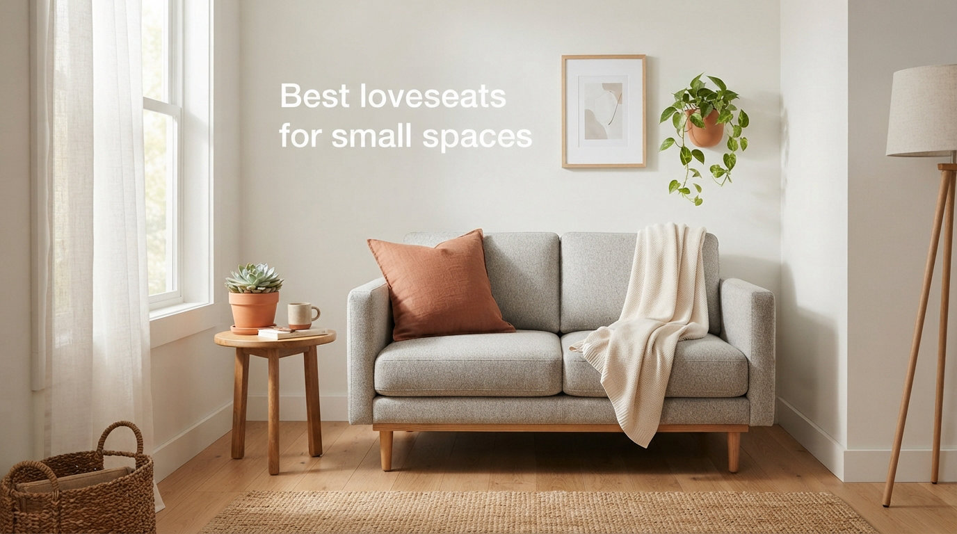 Best loveseats for small spaces
