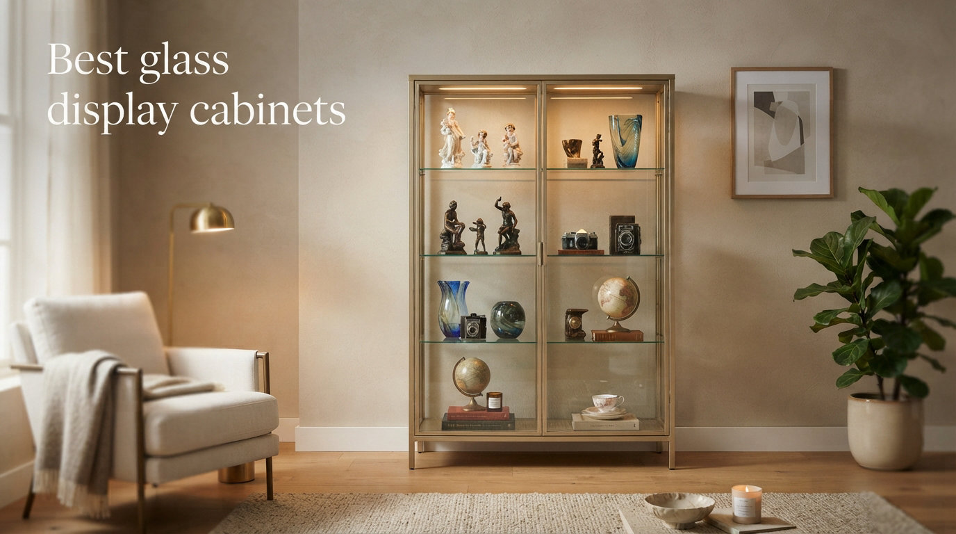Best glass display cabinets