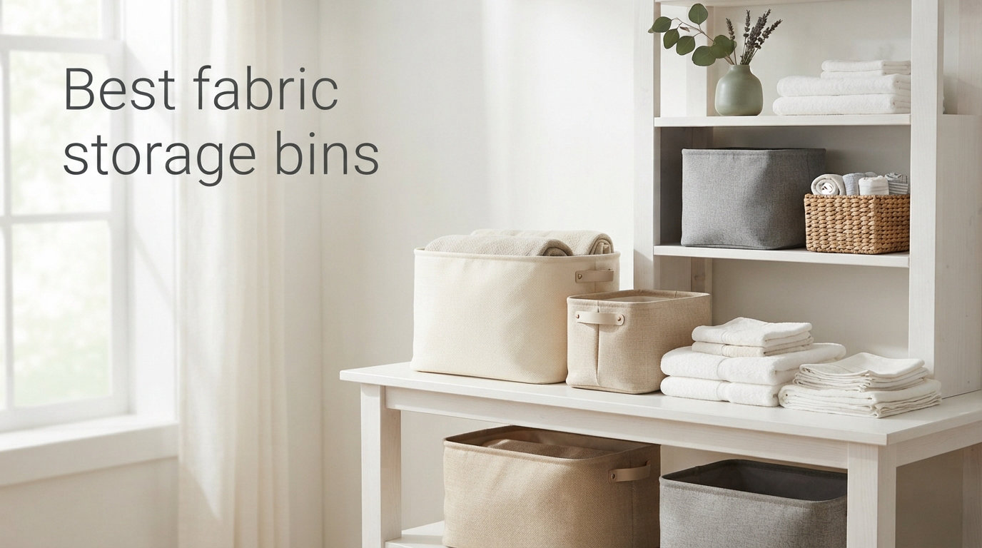 Best fabric storage bins