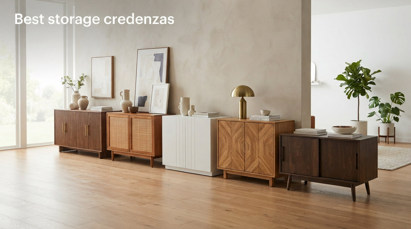Best storage credenzas