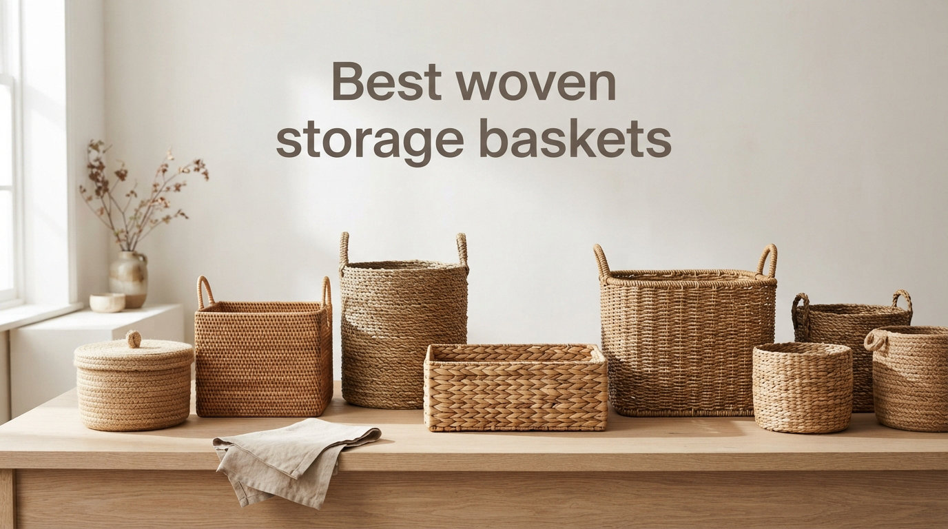 Best woven storage baskets