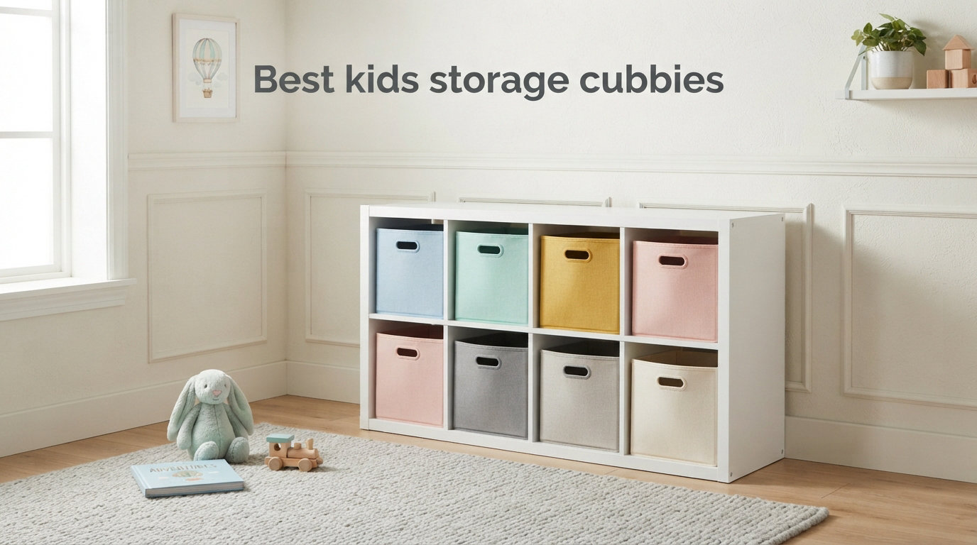 Best kids storage cubbies