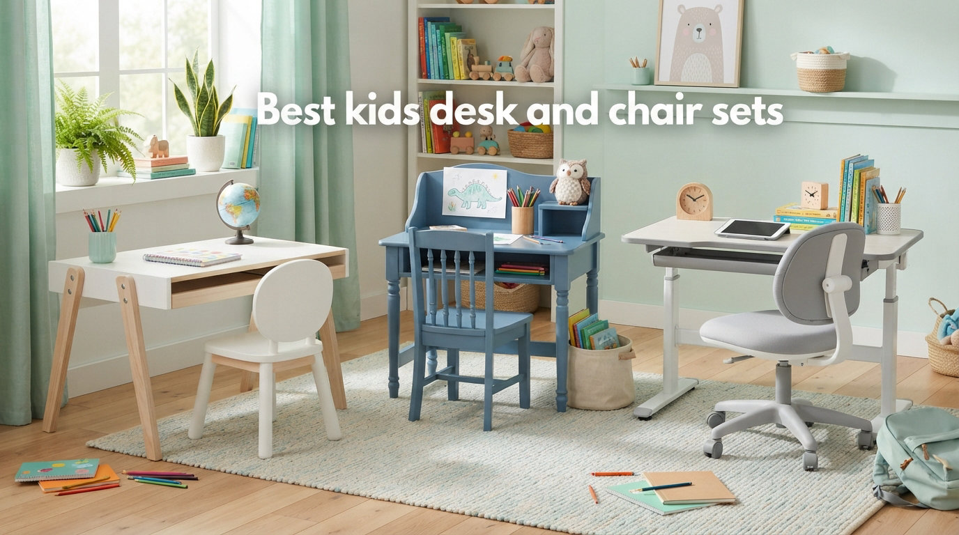 Best kids desk and chair sets