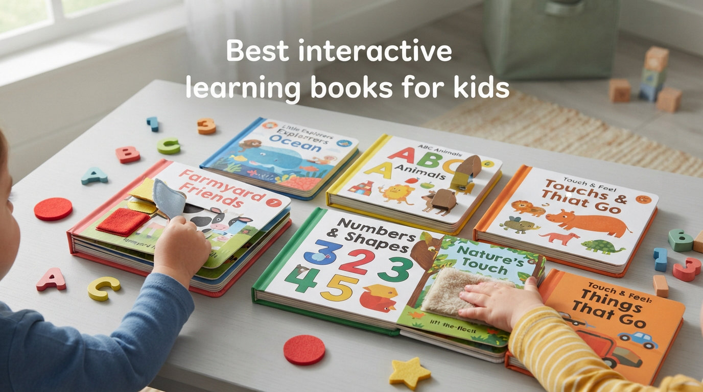 Best interactive learning books for kids