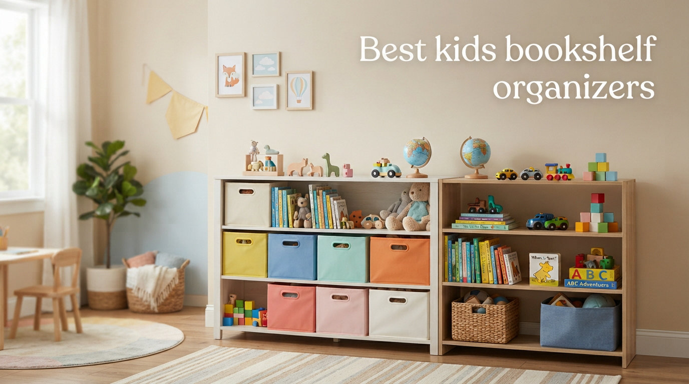 Best kids bookshelf organizers