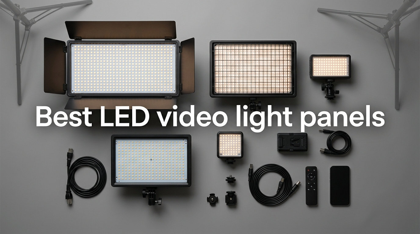 Best LED video light panels
