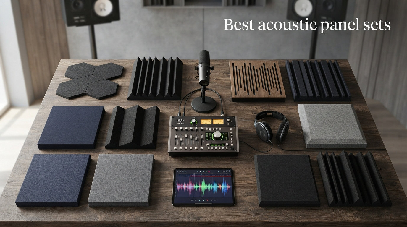 Best acoustic panel sets