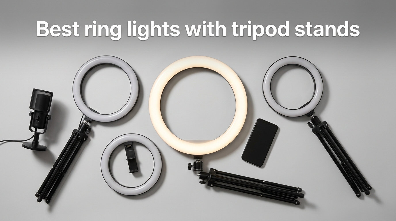 Best ring lights with tripod stands
