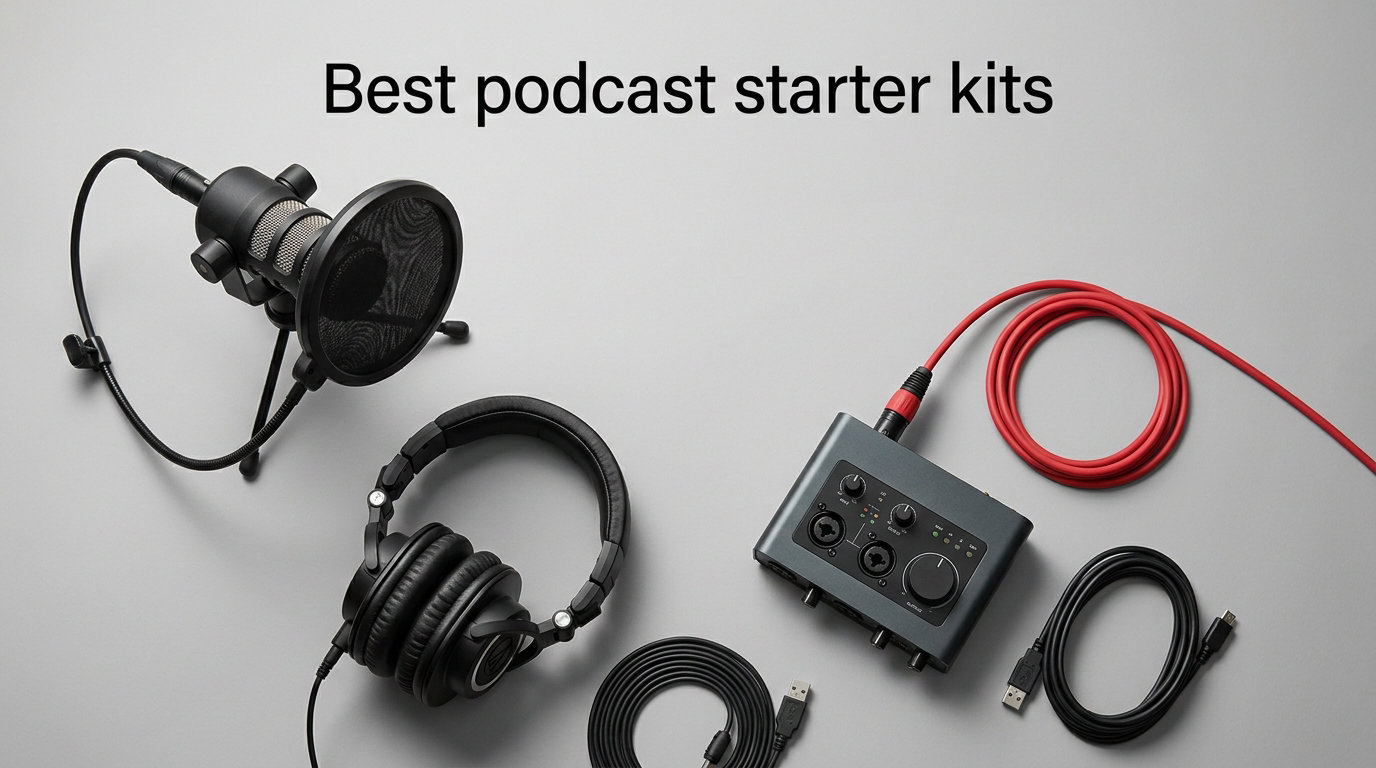 Best podcast starter kits