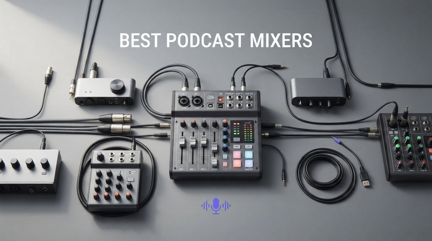 Best podcast mixers