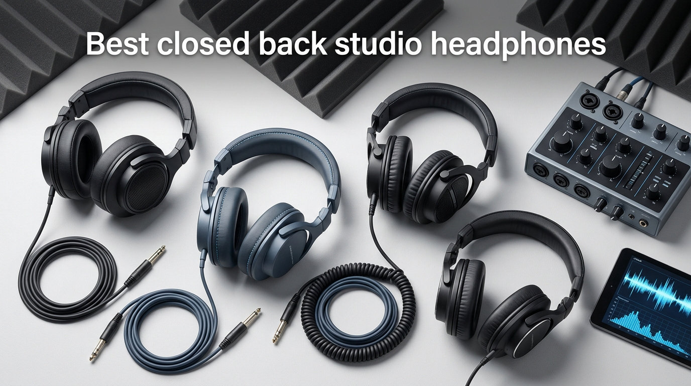 Best closed back studio headphones