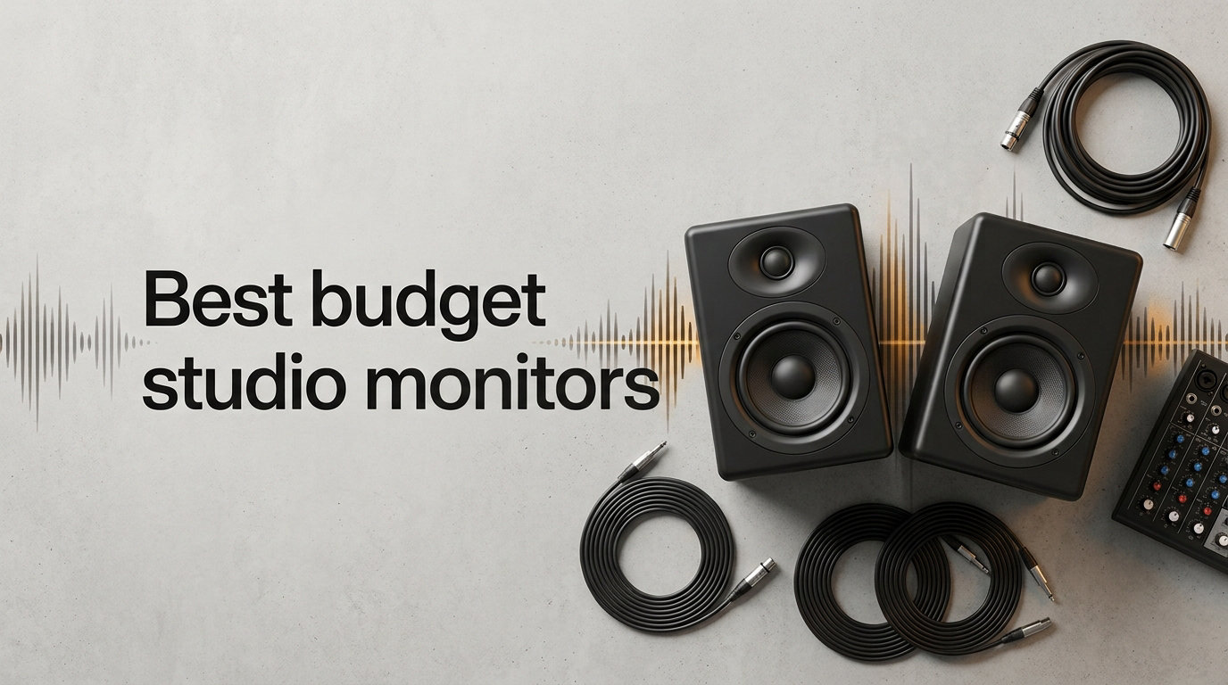 Best budget studio monitors