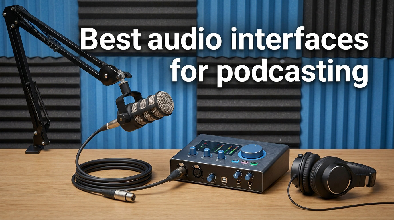 Best audio interfaces for podcasting