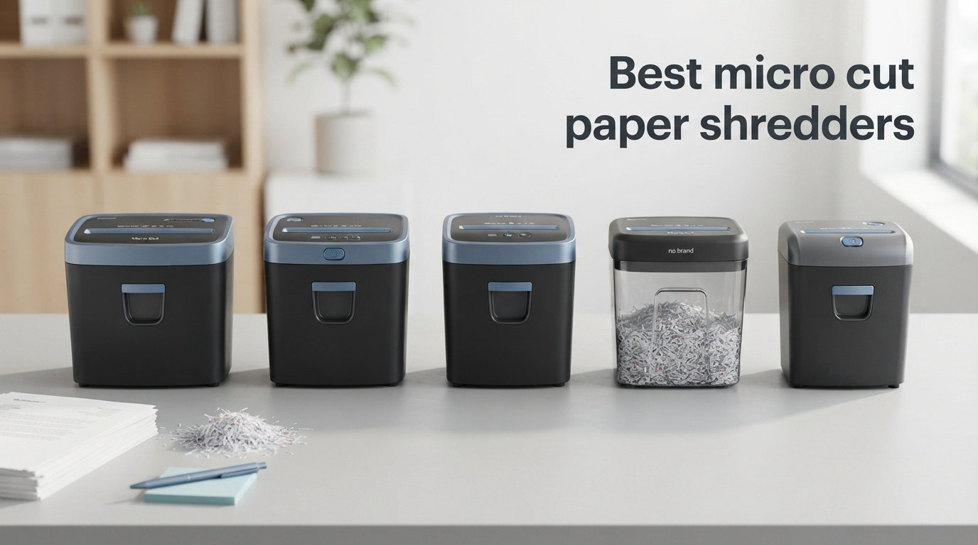 Best micro cut paper shredders