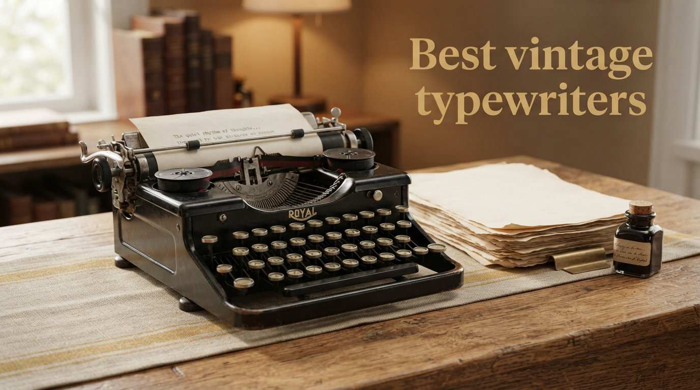 Best vintage typewriters