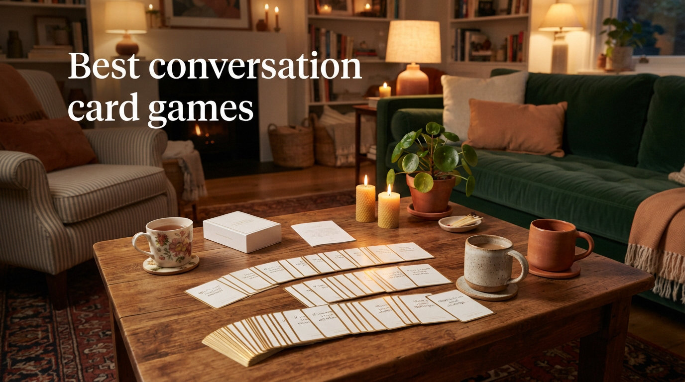 Best conversation card games