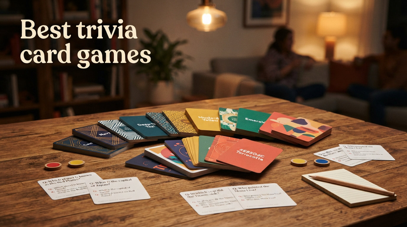 Best trivia card games