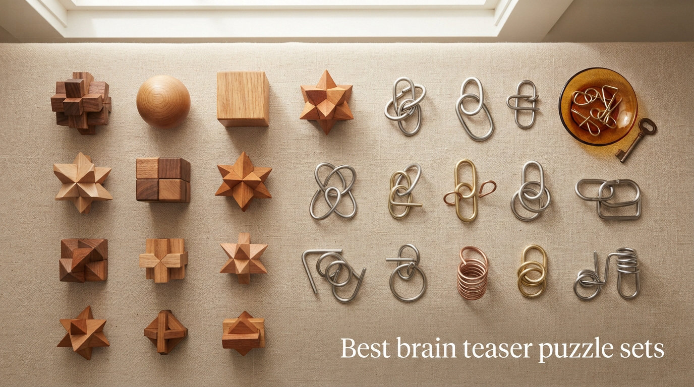 Best brain teaser puzzle sets