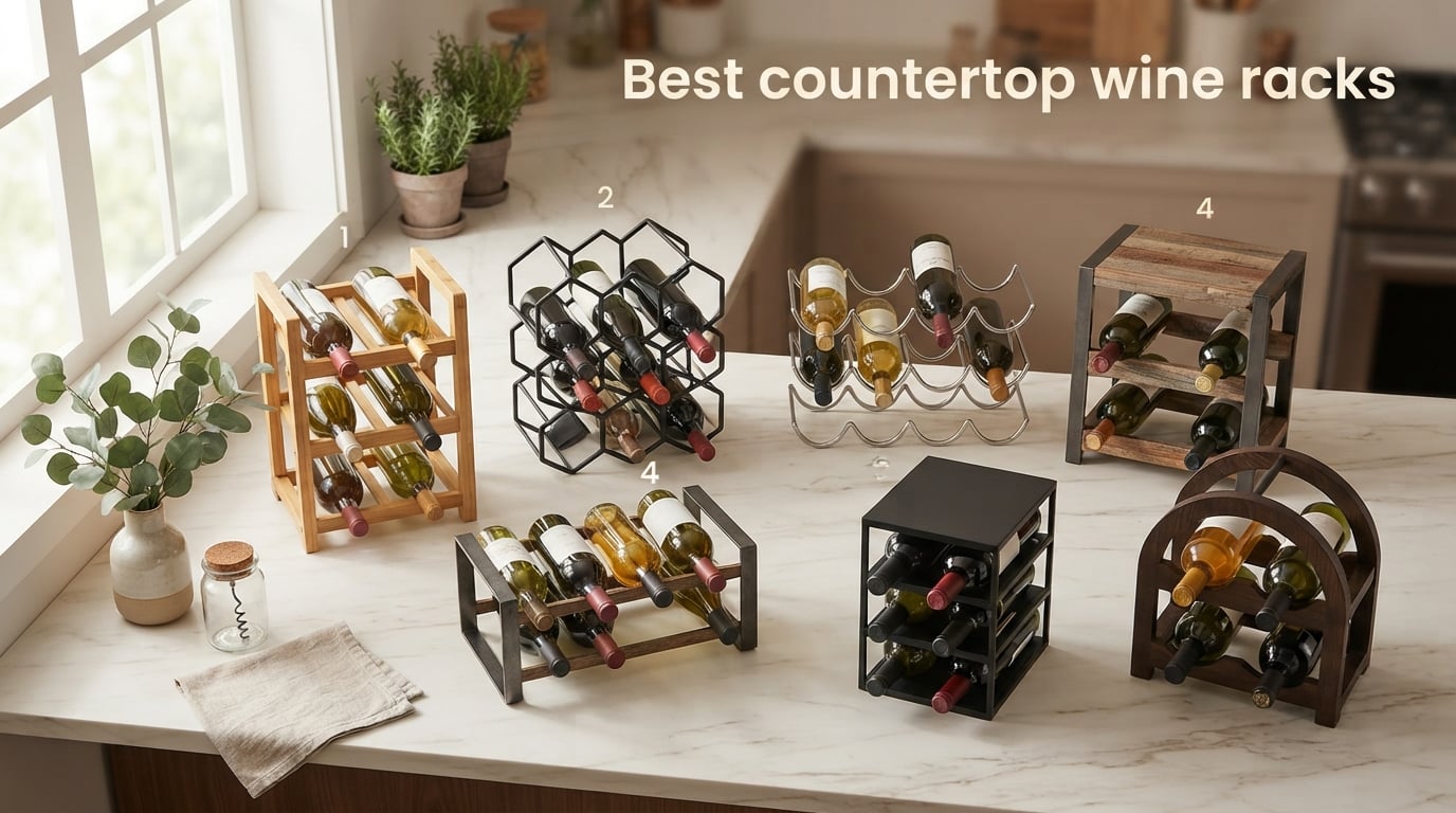 Best countertop wine racks