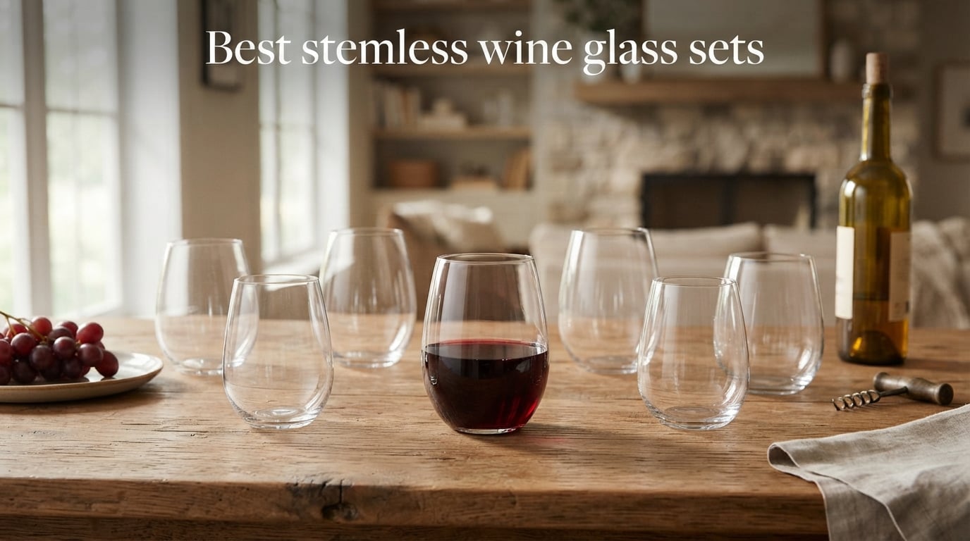Best stemless wine glass sets