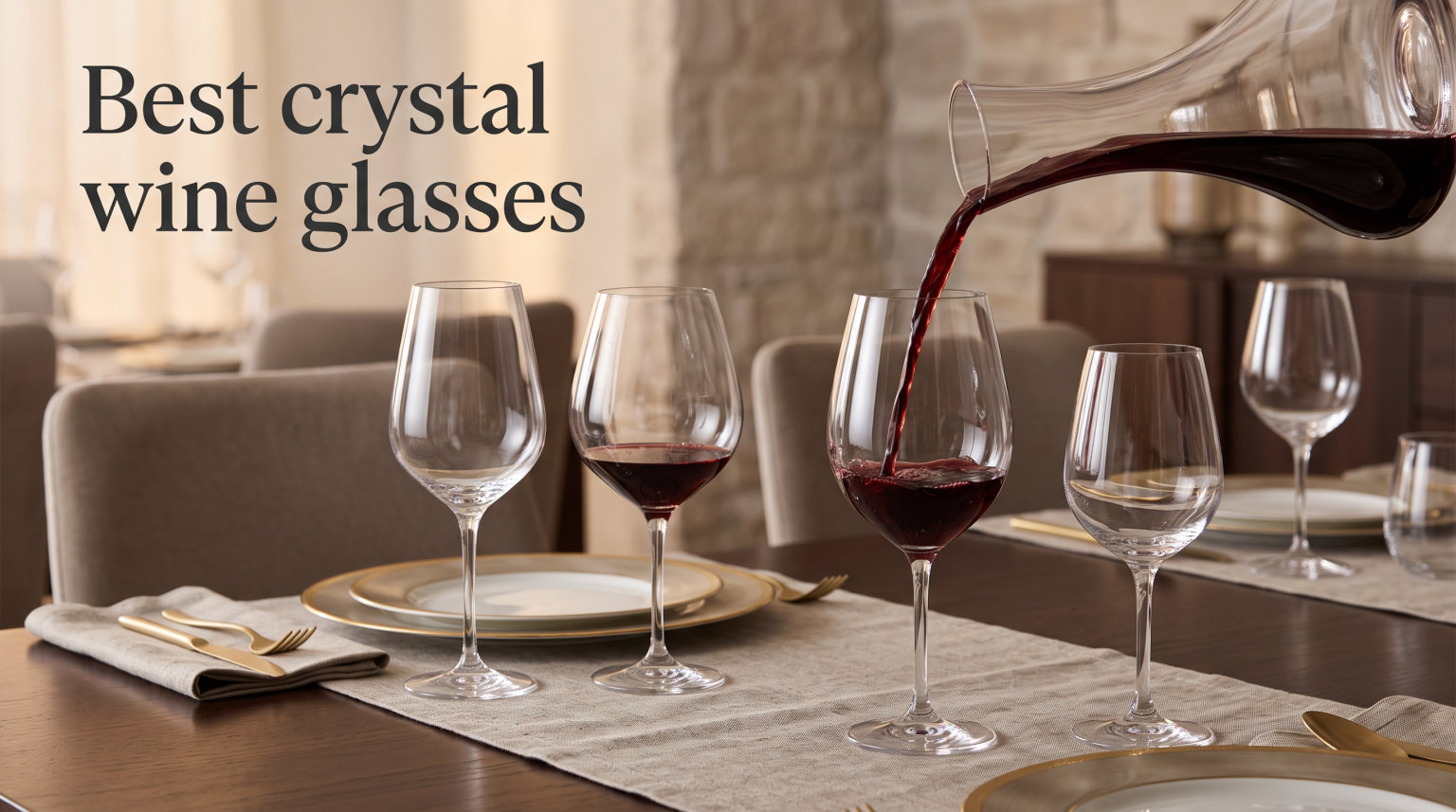 Best crystal wine glasses