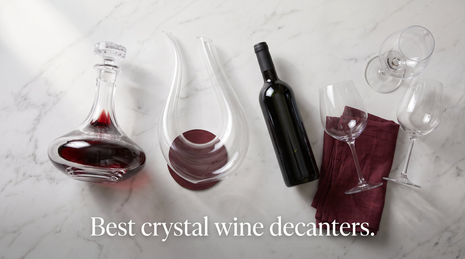 Best crystal wine decanters