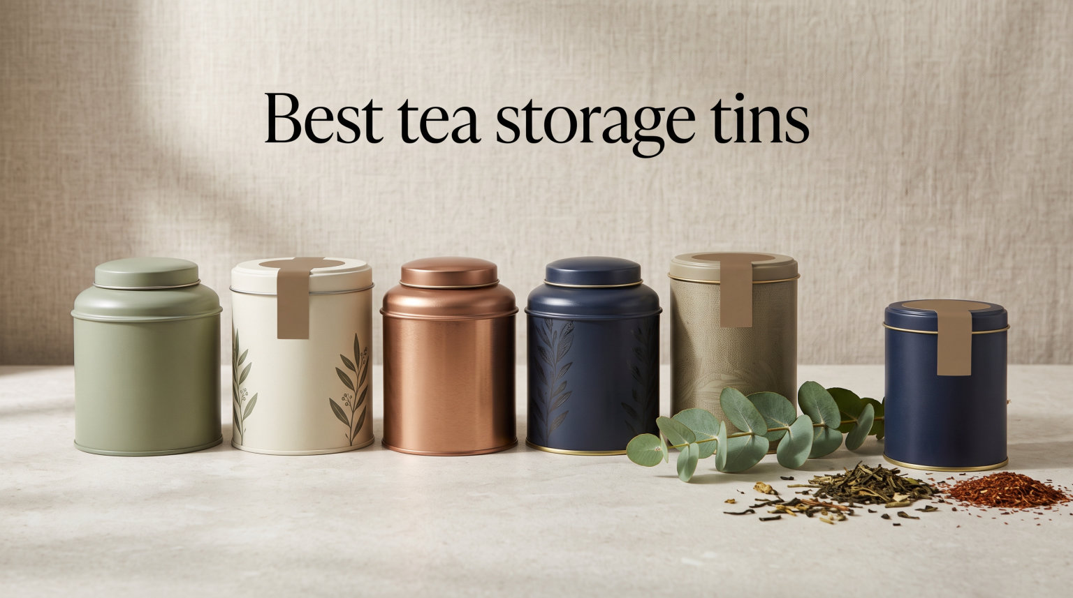 Best tea storage tins