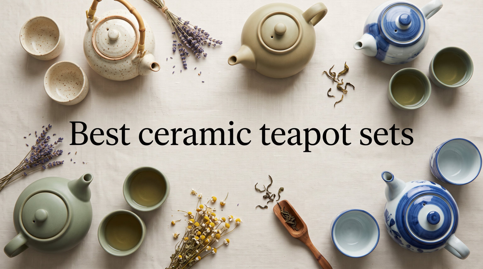 Best ceramic teapot sets