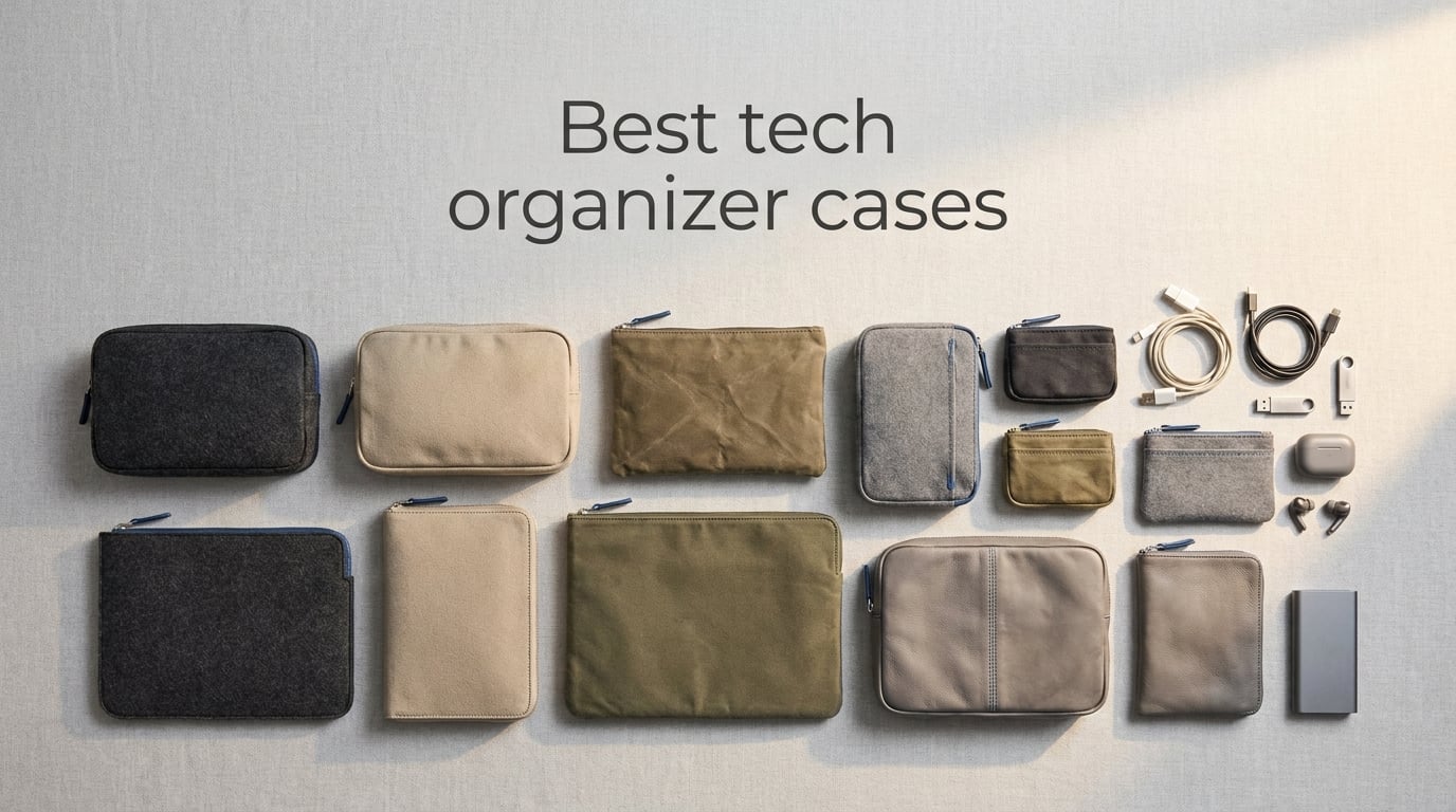 Best tech organizer cases