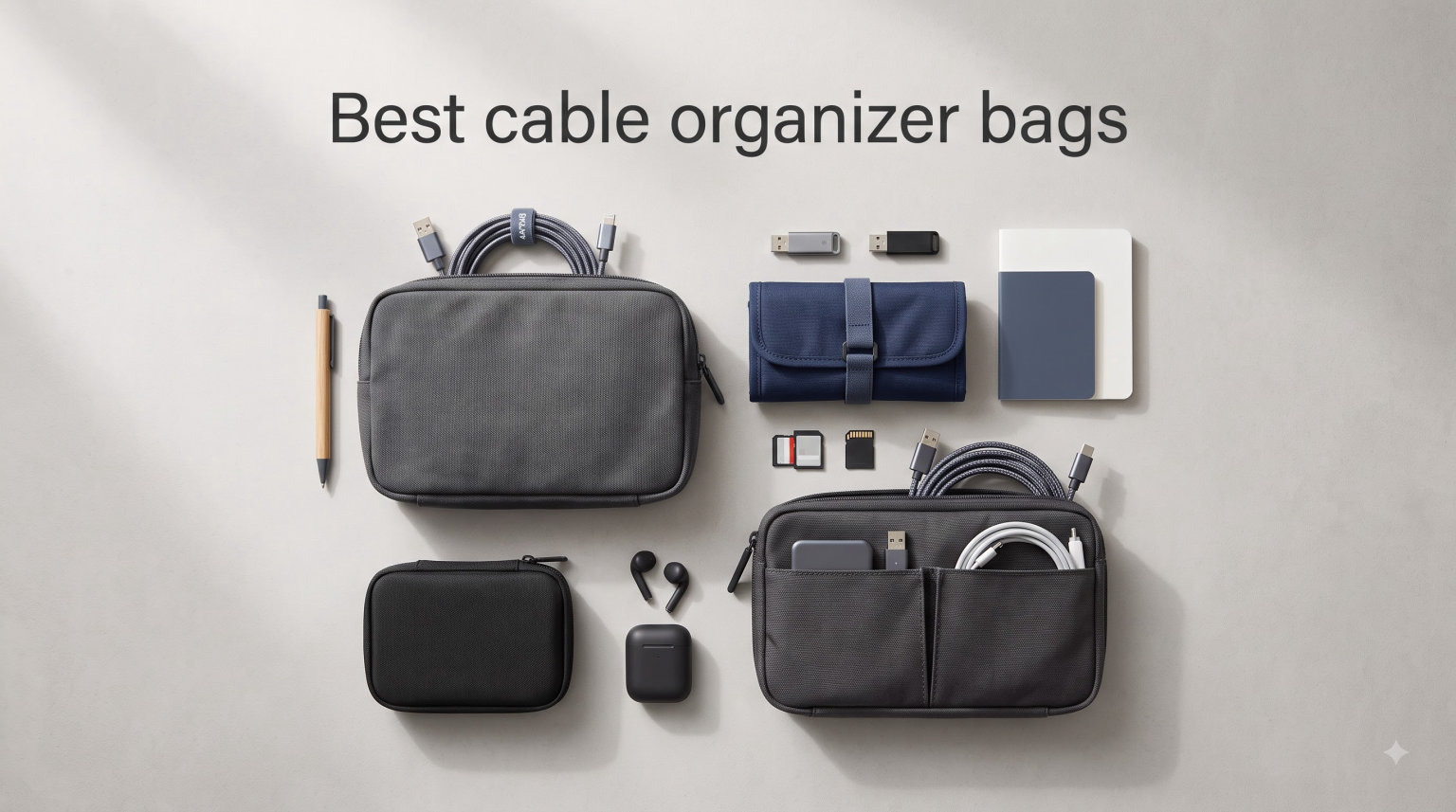 Best cable organizer bags