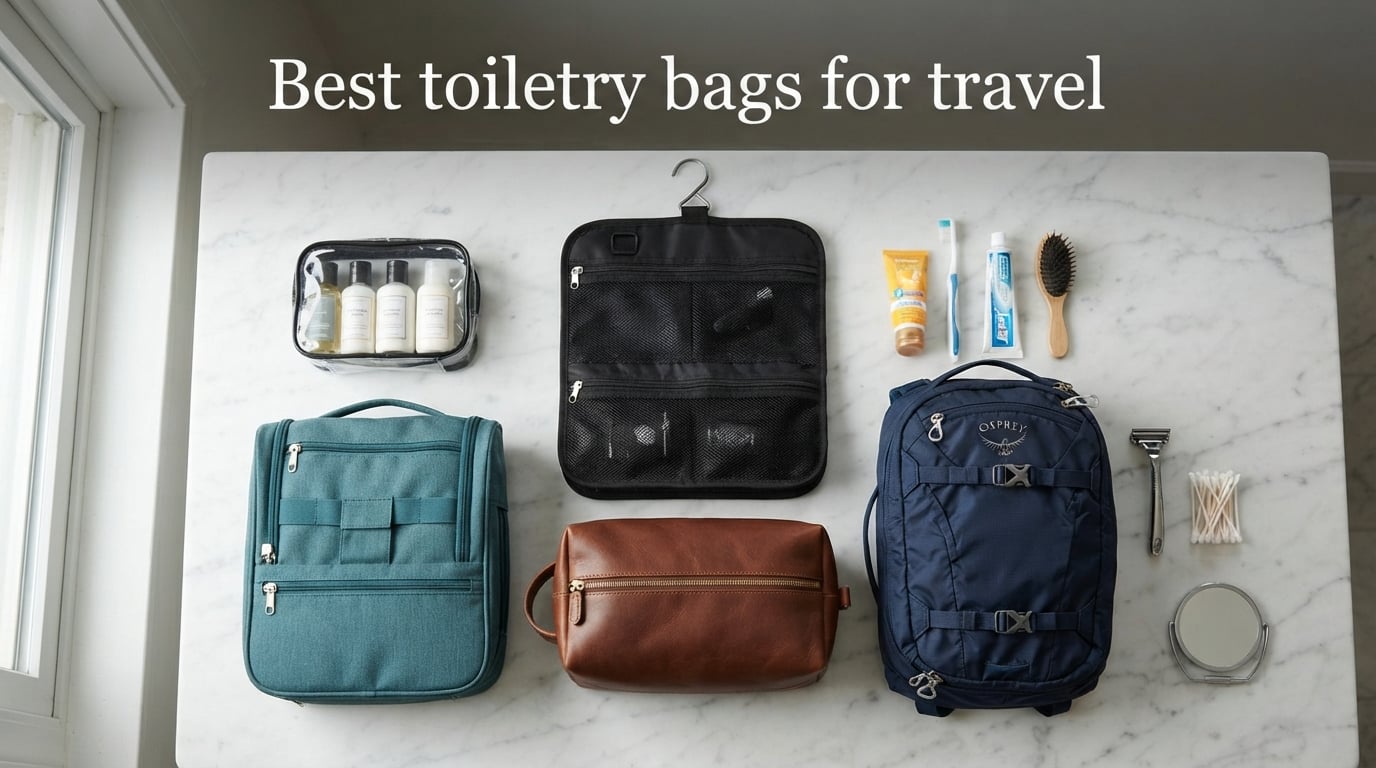 Best toiletry bags for travel