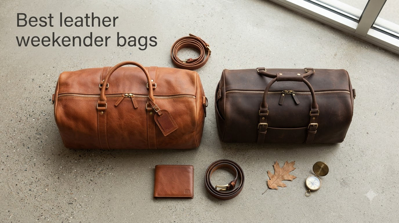 Best leather weekender bags