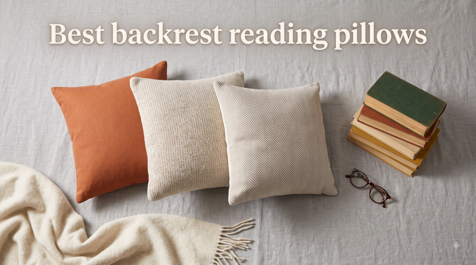 Best backrest reading pillows