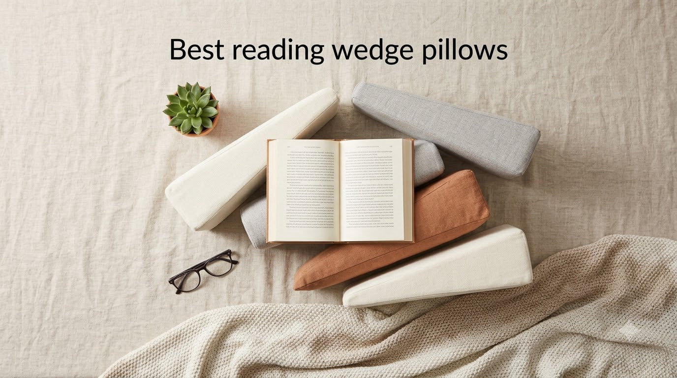 Best reading wedge pillows