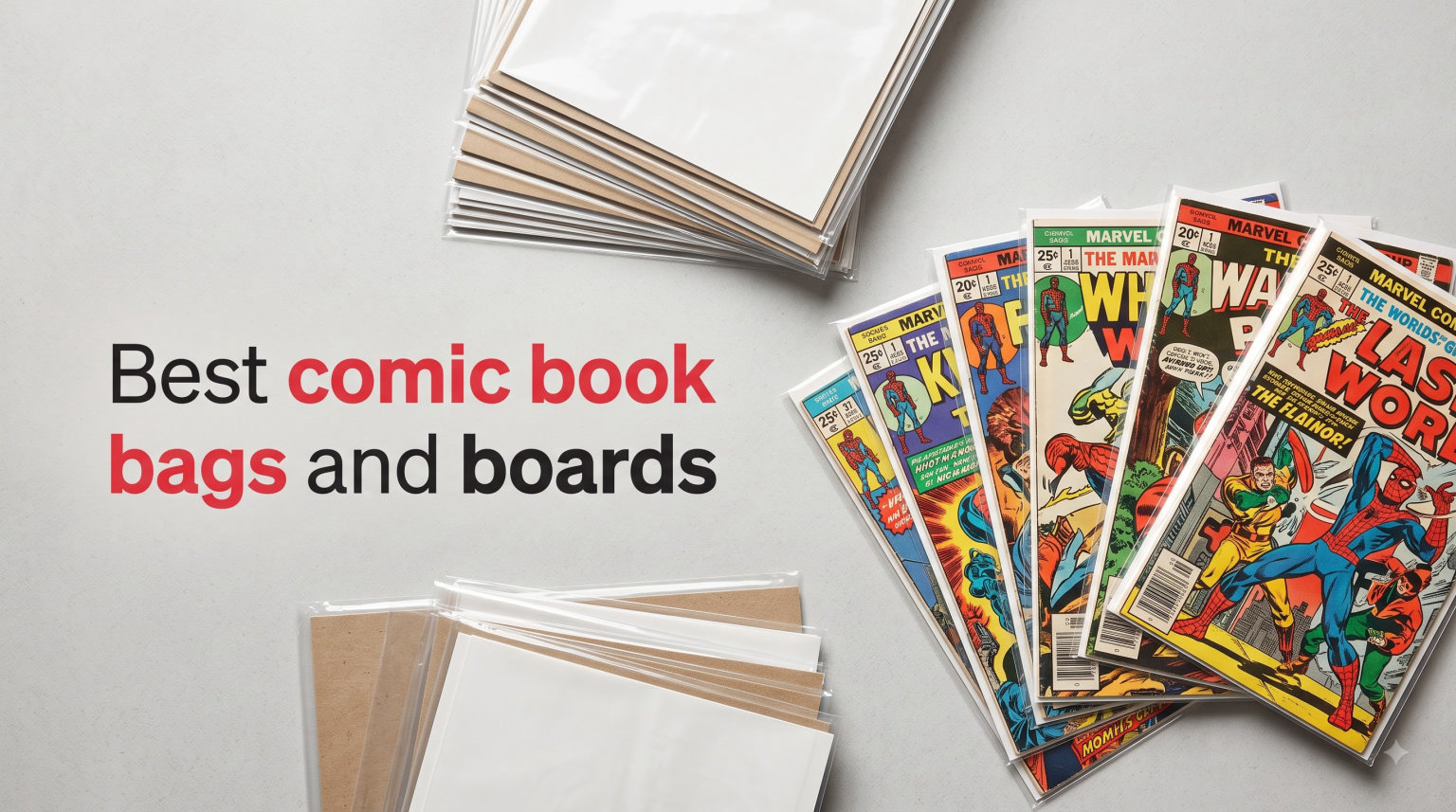 Best comic book bags and boards